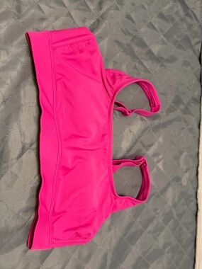 Kona Sol Hot Pink Sports Bikini Top